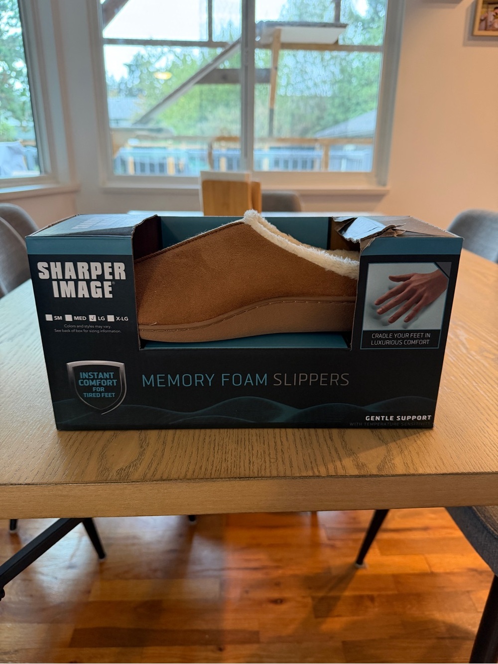 NWT Memory Foam Slippers